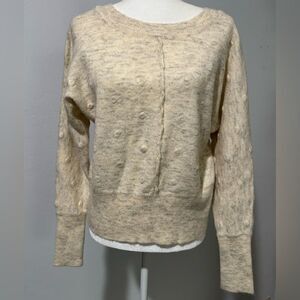 WilliamRast xs sweater Swiss dot cream alpaca blend